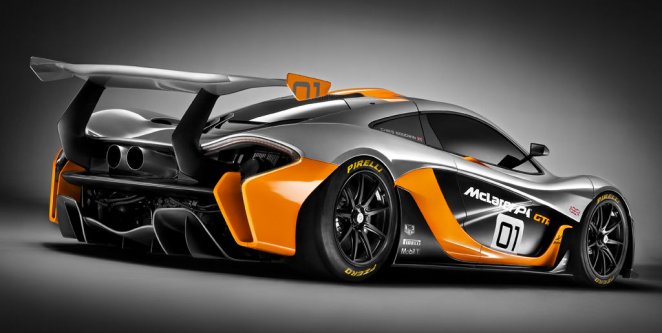 McLaren P1 GTR Design Study McLaren P1 GTR Design Study
