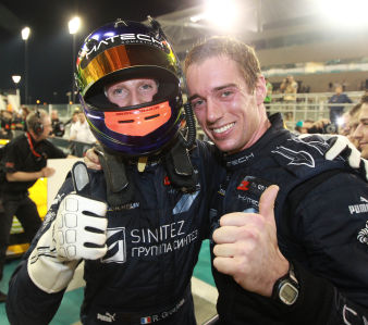 Romain Grosjean i Thomas Mutsch Romain Grosjean i Thomas Mutsch