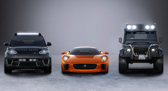 Jaguar C-X75 & Land Rover - Spectre Jaguar C-X75 & Land Rover - Spectre