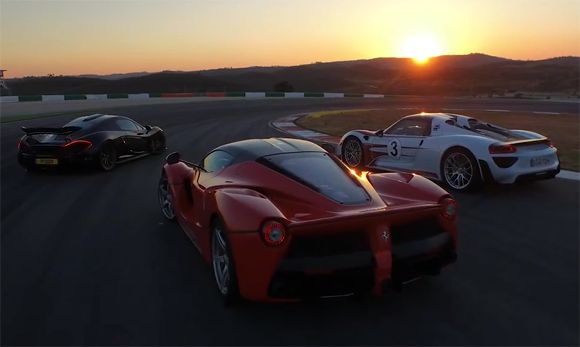 Ferrari LaFerrari vs McLaren P1 vs Porsche 918 Spyder Ferrari LaFerrari vs McLaren P1 vs Porsche 918 Spyder