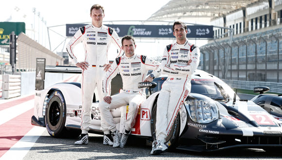 Marc Lieb, Romain Dumas, Neel Jani Marc Lieb, Romain Dumas, Neel Jani