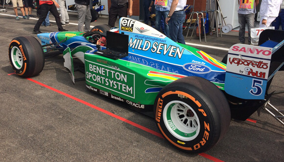 Grand Prix Belgii, Mick Schumacher, 1994 Benetton-Ford B194 Grand Prix Belgii, Mick Schumacher, 1994 Benetton-Ford B194