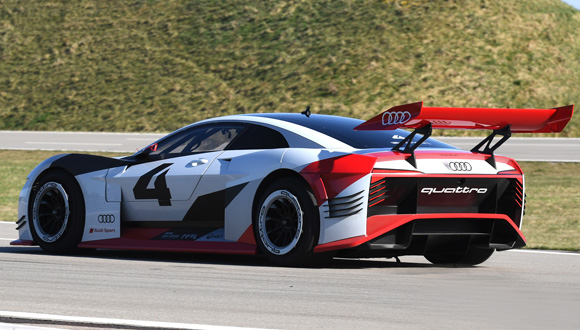 Audi E-Tron Vision Gran Turismo Audi E-Tron Vision Gran Turismo