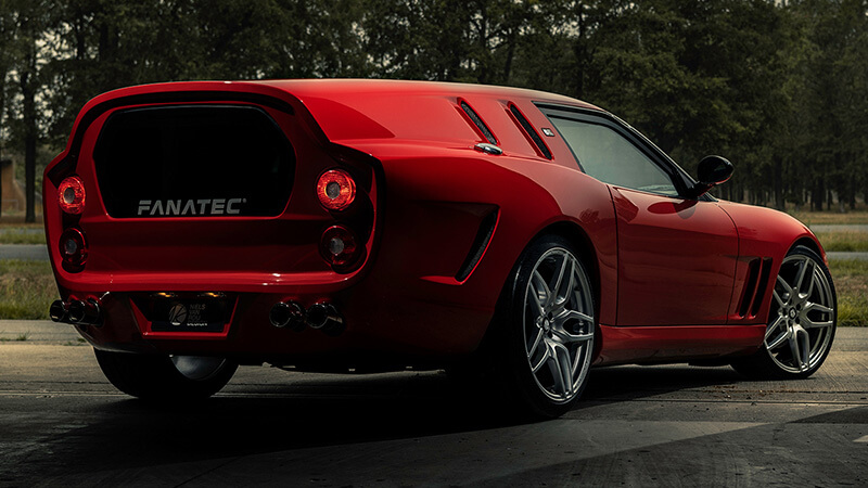 Ferrari 550 Breadvan Hommage Ferrari 550 Breadvan Hommage