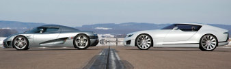 Koenigsegg CCX & Saab Aero X Koenigsegg CCX & Saab Aero X