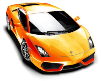 Orange Lamborghini Gallardo LP560-4