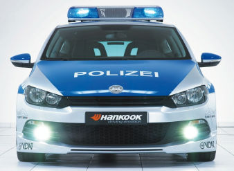 Volkswagen Scirocco Polizei Volkswagen Scirocco Polizei