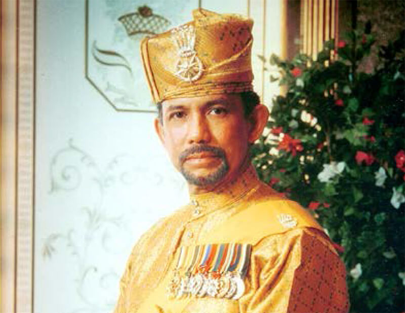 Jego Wysokość Sułtan Brunei - Hassanal Bolkiah