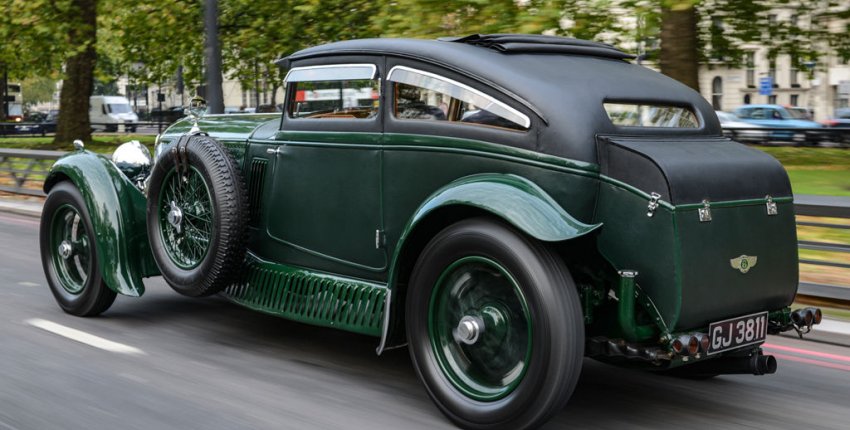 Bentley Speed Six Blue Train Bentley Speed Six Blue Train