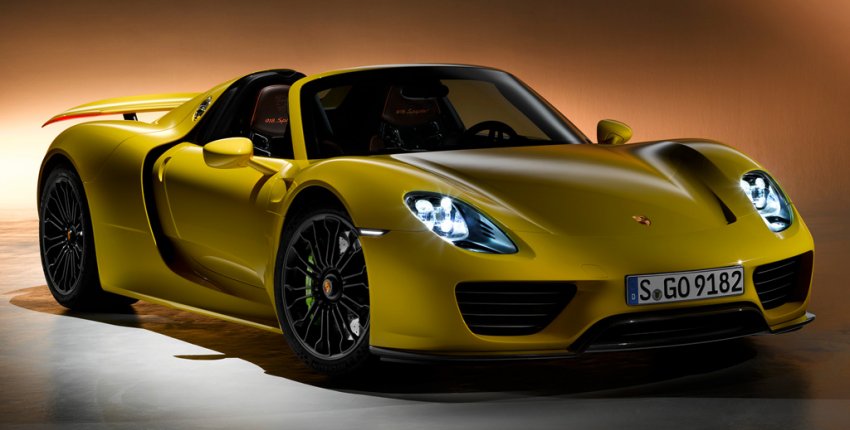 Porsche 918 Spyder z roku 2013