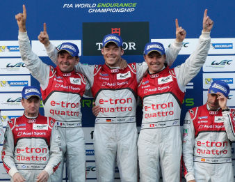 6 Heures de Spa-Francorchamps - Lotterer, Treluyer i Fassler 6 Heures de Spa-Francorchamps - Lotterer, Treluyer i Fassler