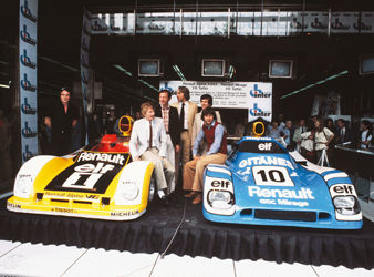 Renault Alpine A443 V6 Turbo i Renault Mirage V6 Turbo Renault Alpine A443 V6 Turbo i Renault Mirage V6 Turbo