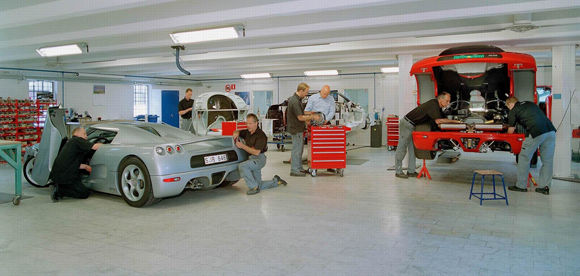 Koenigsegg Garage Koenigsegg Garage