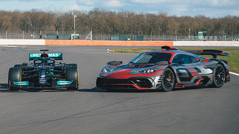 Mercedes-AMG F1 W12 E Performance & Mercedes-AMG Project One Mercedes-AMG F1 W12 E Performance & Mercedes-AMG Project One