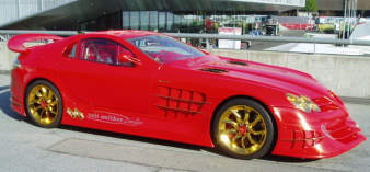 Anliker McLaren SLR 999 Red Gold Dream Anliker McLaren SLR 999 Red Gold Dream